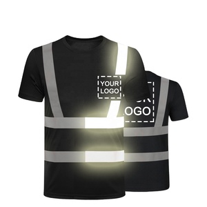 เสื้อยืดทำงานคุณภาพดีที่สุดจากโรงงาน OEM ผลิตจากโพลีเอสเตอร์ น้ำหนักเบา แห้งเร็ว แขนสั้น เหมาะสำหรับวิศวกร ชุดทำงานแบบมองเห็นได้ชัดเจน - Product Image 2