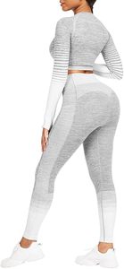 Women's Solid Comfortable Workout Gym Fitness Activewear Set Quick Dry Backless Yoga Low Cut High Waist Sports Bra Leggings Plus - Product Image 6