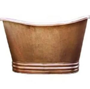 <b>Bath</b> Tub Antique Hammered Finish Double Slipper Pedestal Modern Whirlpool Bathroom Free Shipping - Product Image 3