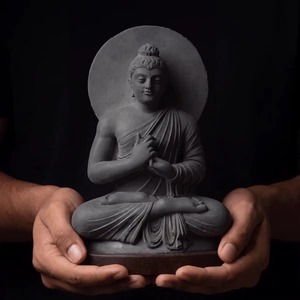 การเทศนาพระพุทธเจ้า |   ผลงานชิ้นเอกแห่งศิลปะกันธารา - Product Image 1