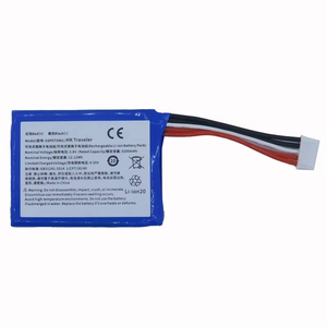 Batería de Repuesto GSP075462 para Altavoz <span class=keywords><strong>Bluetooth</strong></span> <span class=keywords><strong>Harman</strong></span> <span class=keywords><strong>Kardon</strong></span> Traveler, 3.8V 3200mAh Li-ion, Venta al Por Mayor - Product Image 1