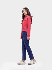 Sudadera con Capucha Rosa para Mujer, de Lona de Poliéster/Algodón, Antipilling, Transpirable, para Invierno, Totalmente Personalizable, Precio Económico - Product Image 2