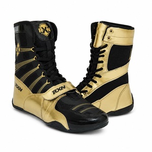 Venta al por mayor de fábrica, envío directo, botas de lucha libre para gimnasio, zapatos de boxeo para hombre Podarcek APS, transpirables, ligeros, con cordones. - Product Image 2