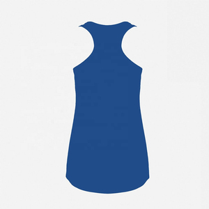 Camiseta Deportiva de Tirantes Cruzados para Mujer, Tejido Jersey, Logotipo Frontal, Transpirable, Secado Rápido, Ecológica, para Gimnasio, Entrenamiento, Running - Product Image 3