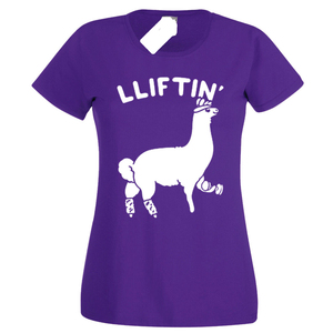 เสื้อยืดออกกำลังกายผู้หญิงทรงหลวมไหล่ตกเล็กน้อย ดีไซน์ใหม่ คุณภาพสูง ผ้าฝ้าย 100% สกรีนลายตามสั่ง สไตล์สตรีทแวร์ - Product Image 6