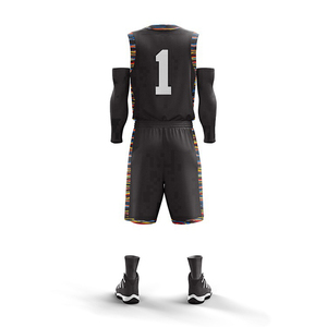 Fabricant d'uniformes de basketball personnalisés haut de gamme, maillots et shorts respirants de performance, commande en gros (MOQ) - Product Image 6