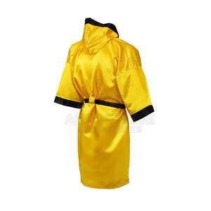 Robes de boxe au style moderne, confortables pour les voyages et l'entraînement, avec coutures durables en polyester, options personnalisables - Product Image 4