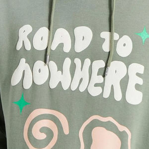 Nouveau Sweat à Capuche Homme Imprimé en Relief Respirant Confortable Style Streetwear Vente en Gros - Product Image 5