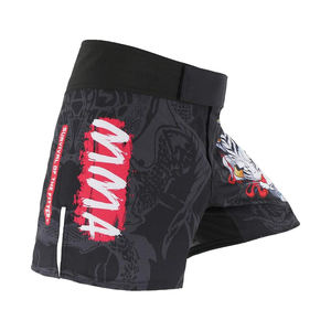 Pantalones Cortos de Boxeo y Grappling MMA Sublimados Personalizados para Hombre, Ligeros, Transpirables y de Secado Rápido - Product Image 3