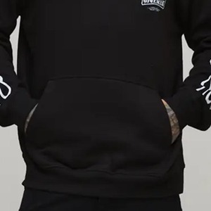 Novedad 2026 Sudadera con capucha oversize de corte holgado para hombre, estilo streetwear, personalizada, original, vintage, con efecto lavado, bordado 3D, estampado, con cremallera y pedrería - Product Image 5