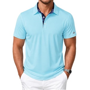 Polo personalizado para hombre, 100% algodón piqué, 220 GSM, manga corta, color sólido, con bordado en el pecho, proveedor informal de Bangladesh. - Product Image 1
