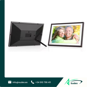 กรอบรูปดิจิตอล Sudex SFL-05 Frameo ขนาด 10.1 นิ้ว พร้อม WiFi หน้าจอสัมผัส ความจุ 32GB อุปกรณ์แสดงผลวิดีโออัจฉริยะสำหรับแชร์ภาพ - Product Image 1