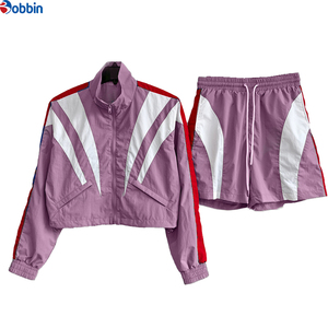 BOBBIN INDUSTRIES Customize Casual Reversible Windbreaker Tracksuit Eco-Friendly Nylon Windproof Breathable Plus Size Men's - Product Image 5