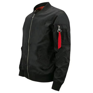 <b>Long</b> Sleeves Front Zip Professional Look Bomber <b>Jacket</b> For Men's Windproof <b>Winter</b> Wear Comfortable <b>Jacket</b> For Men Men's <b>Jackets</b> - Product Image 2
