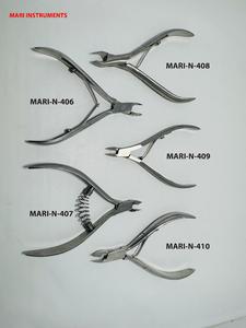 OEM Manufacturer Pro Nail Cuticle Nippers Mirror Polish Manicure Nail Arts Cuticle Clippers Japanese Stainless Steel Nail Pliers - Product Image 1