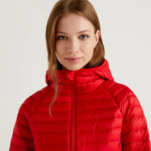 Chaquetas de Mujer al por Mayor, Abrigos Cálidos con Capucha y Relleno de Algodón, Chaquetas Largas de Plumón para Mujer, Abrigos de Invierno - Product Image 4