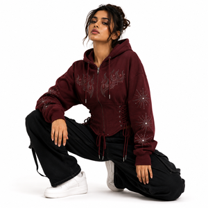 Unisex Heavyweight Sweatshirt Hoodies OEM High Quality Manufacturer Custom Hoodie Distressed Full Zip up Hoodie Print Logo - Product Image 6