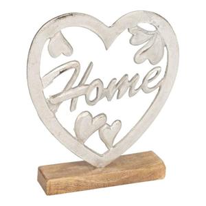 Objet décoratif en bois en forme de cœur « Je t'aime », base en bois, décoration de table, décoration de la maison, style moderne, facile à transporter, designs personnalisables - Product Image 4