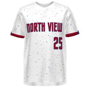 Pantalon de baseball blanc avec ceinture, pantalon de sport en jersey, pantalon d'uniforme athlétique à rayures contrastées pour le jeu d'équipe - Product Image 3