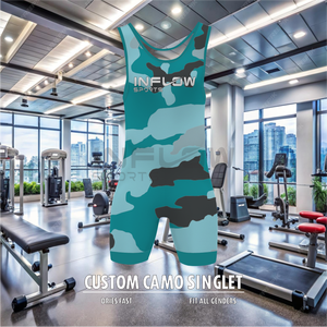 Nouveaux Maillots de Lutte Personnalisés Unisexe Camouflage 2025 – Impression par Transfert Thermique, Spandex/Polyester, Séchage Rapide, Respirant et Durable - Product Image 2