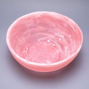 Tazón Decorativo de Resina Ecológica Hecho a Mano con Efecto Mármol de Lujo, Tazón Moderno para Servir, Centro de Mesa Elegante, Tazón para Frutas para Fiestas - Product Image 1