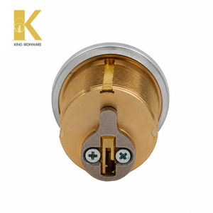 Cerradura de Cilindro Estándar Americana de 25 mm con Ranura para Llave SX, Acabado Cromado Satinado, Logotipo OEM Personalizado para Uso Comercial y Residencial - Product Image 5