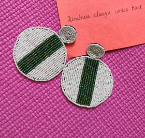 ห่วงประดับลูกปัดแก้วเคลือบทองปักลายเปลือกหอยหลากสี ของขวัญงานแต่งงาน งานปาร์ตี้ สไตล์วินเทจ มุกทำมือ น้ำหนักเบา คลาสสิก - Product Image 6