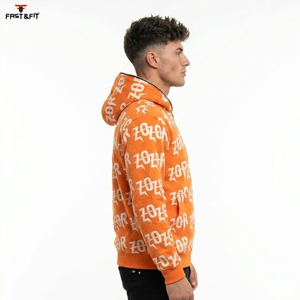 Sudaderas con Capucha para Hombre, Hechas a Medida, de Alta Calidad, con Bordado Invernal, de Algodón y Forro Polar, de Secado Rápido - Product Image 2