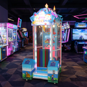 เครื่องเล่นเกมอาร์เคดแบบแลกตั๋วเมทัลลิก Rainbow Castle 1 Player พร้อม WiFi สำหรับเด็ก เล่นเกมขว้างลูกบอลในสวนสนุกและห้างสรรพสินค้า - Product Image 4