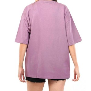 Wholesale Best Selling Women's Eco-Friendly <b>Slim</b> <b>Fit</b> Cotton T <b>Shirts</b>-Lightweight 200g Fabric Streetwear Style - Product Image 4