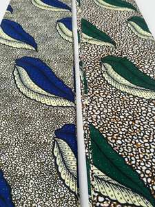 Tela de Algodón Ankara con Estampado Africano de Alta Calidad Personalizada, Marca Privada de Hitjem Export para Ropa de Moda de Ghana - Product Image 5