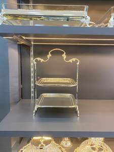 ถาดใส่ขนมรูปนกโลหะสีทองทันสมัย ดีไซน์สวยงามสำหรับตกแต่งโต๊ะ - Product Image 4