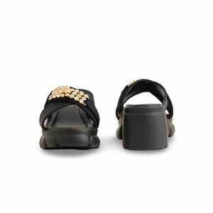 Zapatilla deportiva formal negra para niñas KD5555 - Product Image 2