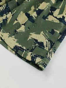 Shorts Bermuda pour homme en polyester à séchage rapide, imprimé camouflage, avec cordon de serrage et taille élastique, décontractés, pour le sport et le fitness - Product Image 6