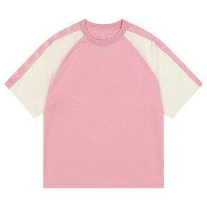 T-shirt en maille de football pour homme, personnalisé, tendance streetwear, 100 % coton, coupe ample, impression numérique, respirant, vente en gros - Product Image 4