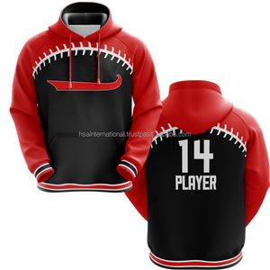 Sudaderas de Béisbol Sublimadas para Hombre, Invierno, 100% Poliéster, Nuevo Estilo, Venta al Por Mayor, Ropa Deportiva - Product Image 4