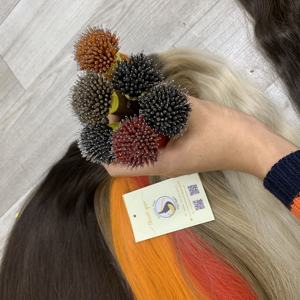 Extensions de cheveux humains vierges vietnamiens ondulés naturels, pré-collées, à pointes nano en kératine, vente en gros - Product Image 4