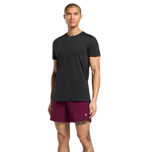 Pantalones Cortos Deportivos para Hombre, Ajustados, de 7 Pulgadas, Ligeros, para Gimnasio, Entrenamiento, Running, Fitness, Color Rosa Intenso y Negro - Product Image 4