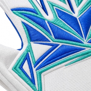 Goalkeeper Gloves <b>Soccer</b> Football Pro Leather Palm Non-Slip High Grip Finger Protection Training Match Custom Logo Breathable - Product Image 2