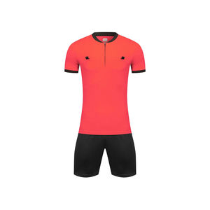 Ensemble d'uniformes d'arbitre de football professionnels personnalisés en gros, séchage rapide, respirant, kit d'arbitre de football, vêtements de sport pour hommes - Product Image 6