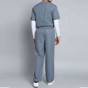 Ensemble de tenues médicales tendance pour hommes : Blouse et pantalon de travail pour le personnel médical - Product Image 2