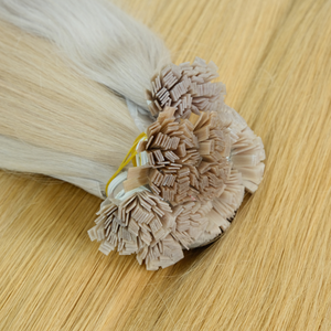 Kératine 100% Extensions de cheveux bruts de haute qualité à pointe plate cheveux ondulés naturels Vietnam fourniture en gros d'usine professionnelle - Product Image 2