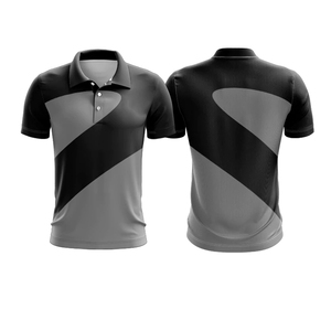 เสื้อเชิ้ตฤดูร้อนใหม่ของผู้ชายแขนสั้นลำลองสีทึบทรงเข้ารูป, ป้องกันการหดตัวแห้งเร็วสำหรับกิจกรรมกลางแจ้ง - Product Image 4
