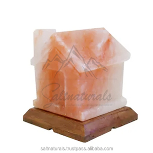 Lampe en sel de l'Himalaya sculptée à la main pour la décoration de la pièce, lampe en sel à lumière douce, lampe en sel apaisante - Product Image 3