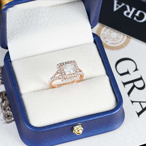 Custom Igi Report 14k Gold Lab Grown Diamond <b>Silver</b> 925 <b>Rings</b> VVS VS CVD <b>Emerald</b> 1ct 2carat 3carat 4carat Lab Grown Diamond <b>Ring</b> - Product Image 5