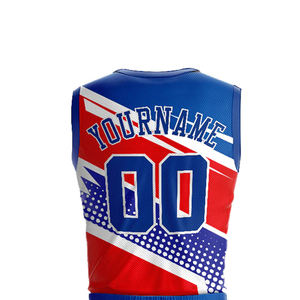 Diseña Tu Propio Uniforme de Baloncesto Personalizado para Adultos, Reversible, Manga Corta, Talla Grande, Transpirable, de Secado Rápido, Estampado, Venta al Por Mayor - Product Image 3