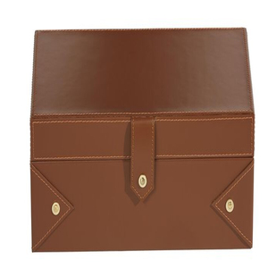 Boîte de rangement en cuir - Product Image 1