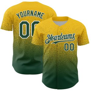 Maillot de baseball professionnel à boutons, uniforme d'équipe personnalisé, 100 % coton biologique, antibactérien, col en V, imprimé sérigraphié, manches courtes - Product Image 1