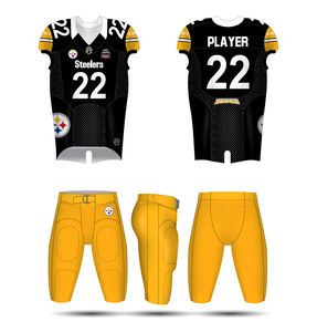 Ensembles de maillots de football pour jeunes de qualité supérieure, uniformes de football américain personnalisés entièrement sublimés - Product Image 6