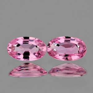 Zafiro Rosa Natural, Corte Ovalado, Gema Suelta Facetada de Alta Claridad para Joyería, Fabricación de Anillos, Venta al Por Mayor - Product Image 1
